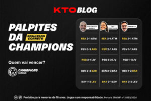Palpites nas oitavas da Champions: dicas de especialistas nos principais jogos