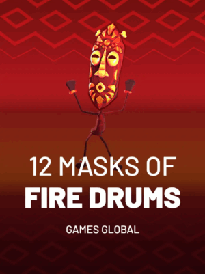 12 Masks of Fire Drums