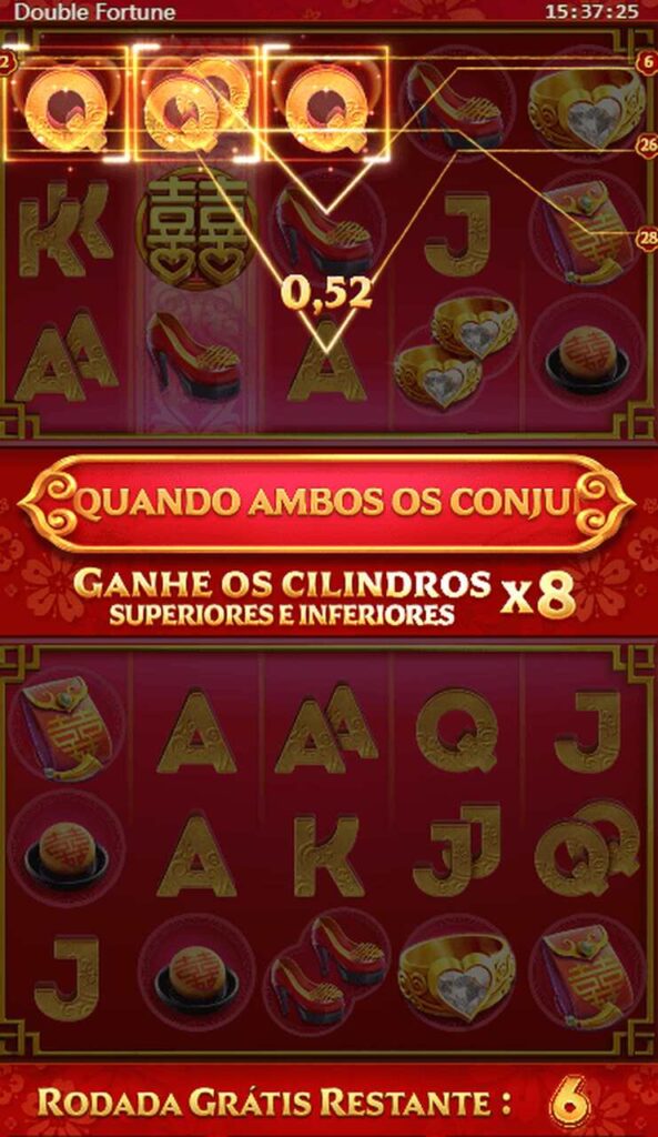 Double Fortune rodadas grátis