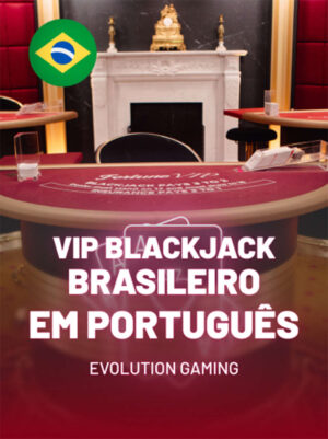VIP Blackjack Brasileiro em Português